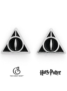 WES0054 Harry Potter Deathly Hallows stud earings
